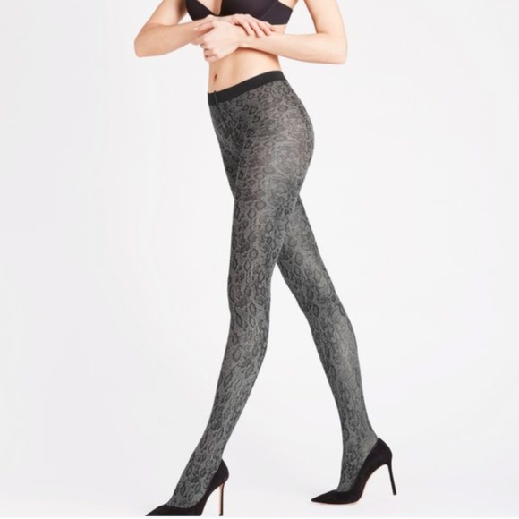 Falke Animal Print Tights BRAND NEW Medium - Picture 3 of 4